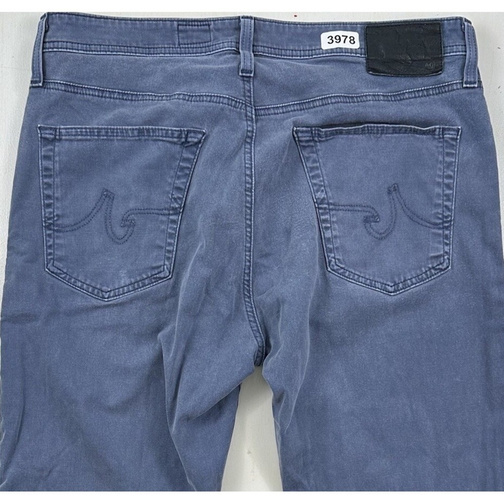 Adriano Goldschmied The Everett Slim Straight‎ Jeans Mens Stretch 34x27 Blue